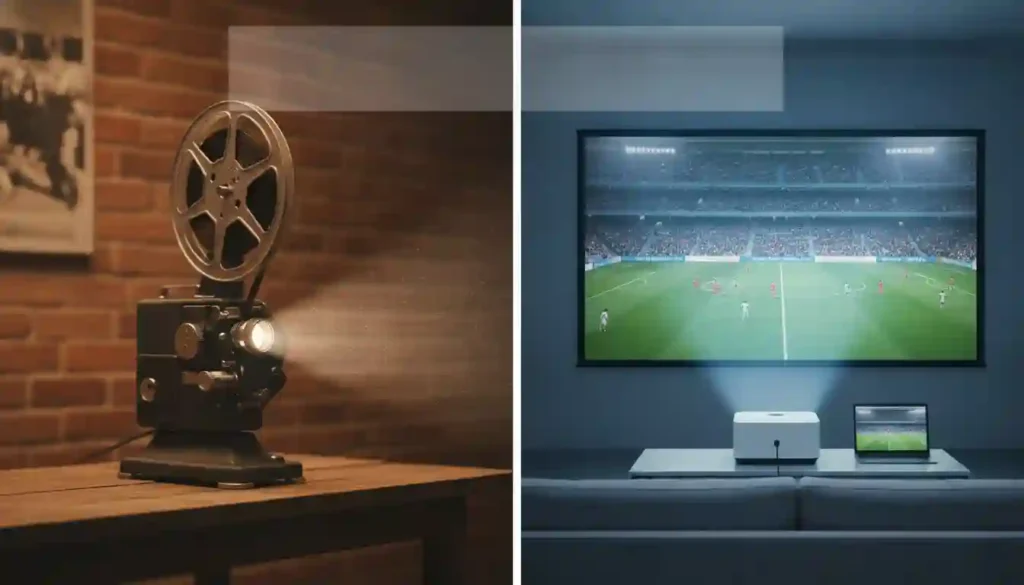 16mm Film Projector Vs. Digital Projector